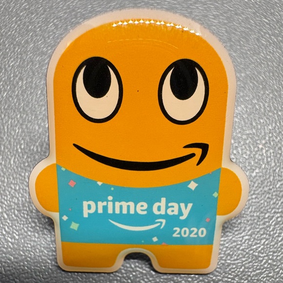 Amazon Employee Peccy Pin 2020 Safety Prime Day Hard Worker Work Fun Collectible - Picture 1 of 6